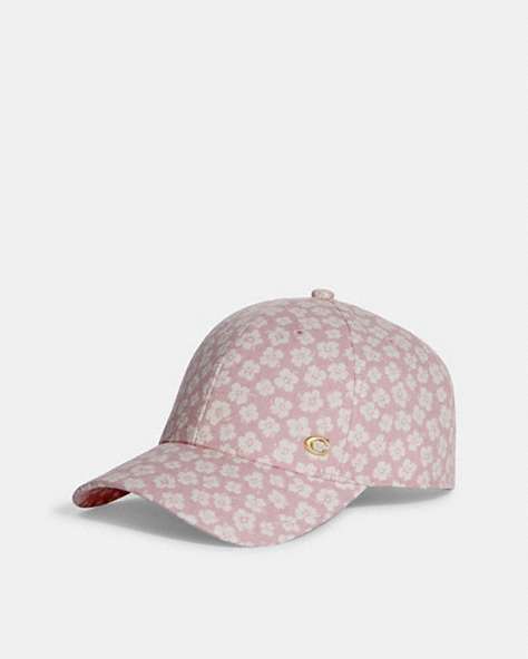 Baseball Hat With Graphic Ditsy Print