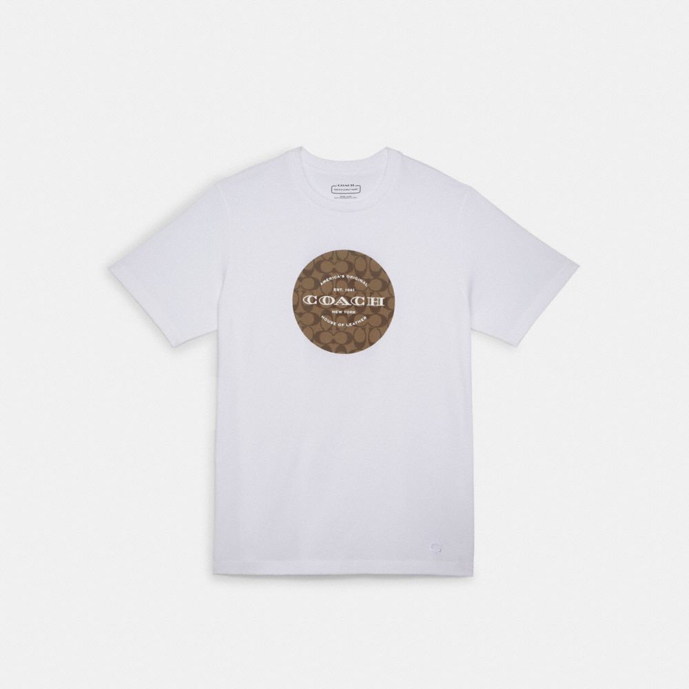 coach シグネチャー Tシャツ Lサイズ - Tシャツ/カットソー(半袖/袖なし)
