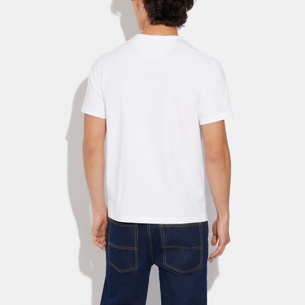 COACH®  Essential Pocket T Shirt In Organic Cotton