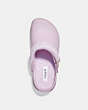 COACH®,LOLA CLOG,Rubber,Violet,Inside View,Top View
