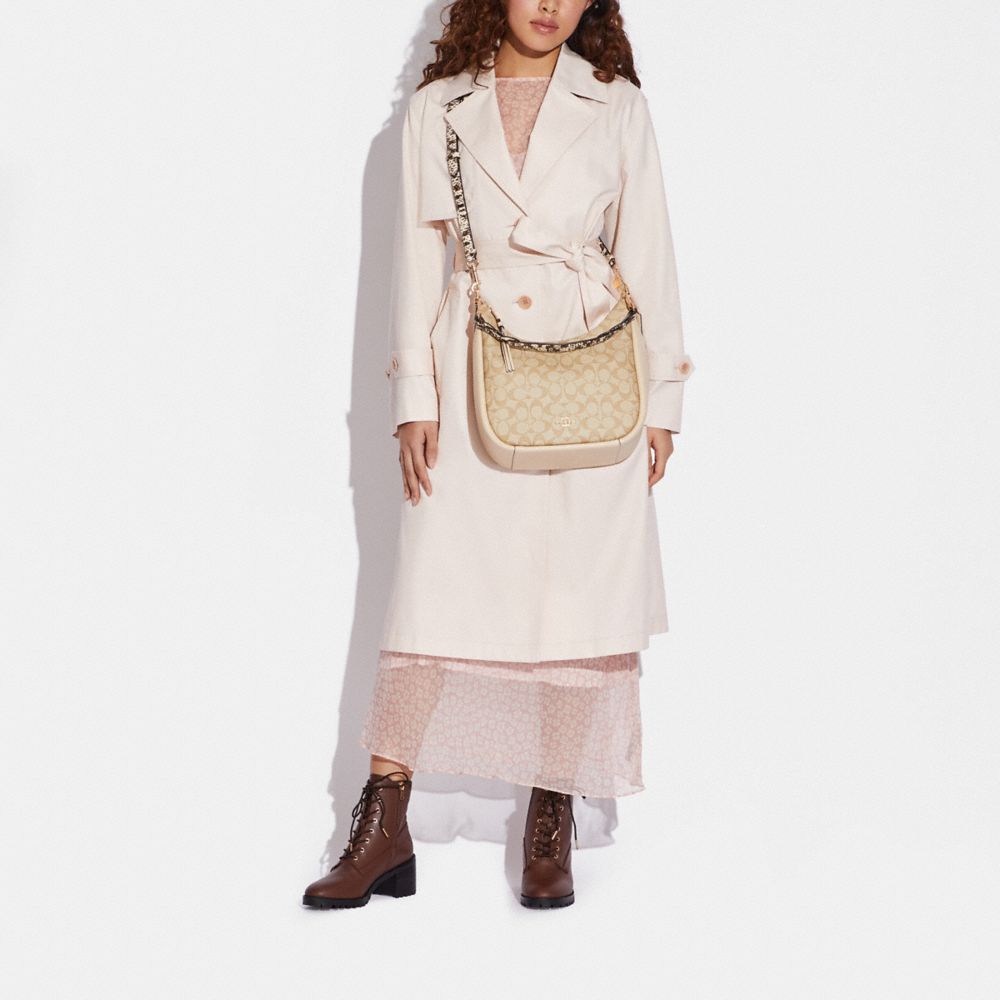 COACH OUTLET® Jules Hobo In Signature Canvas