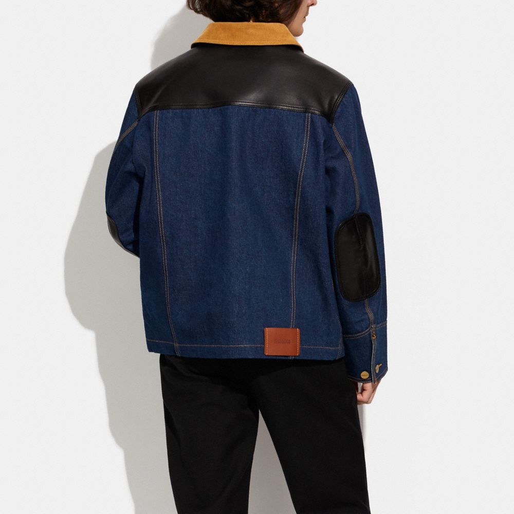 COACH® Denim Core Coat