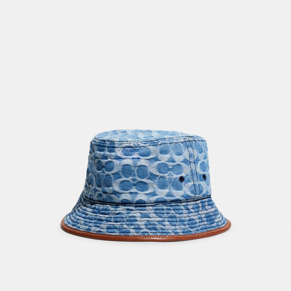 COACH® | Signature Denim Bucket Hat