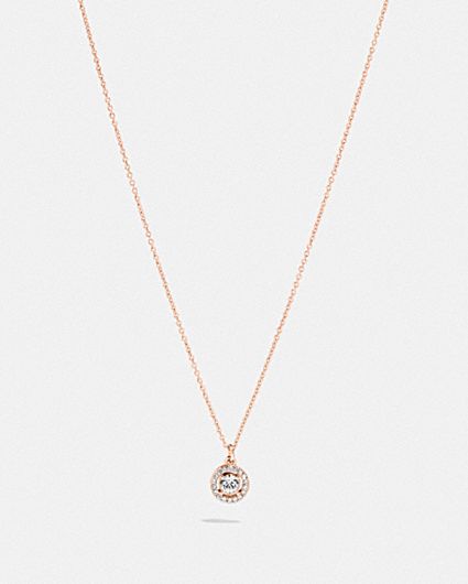 COACH® | Signature Multicolor Crystal Necklace