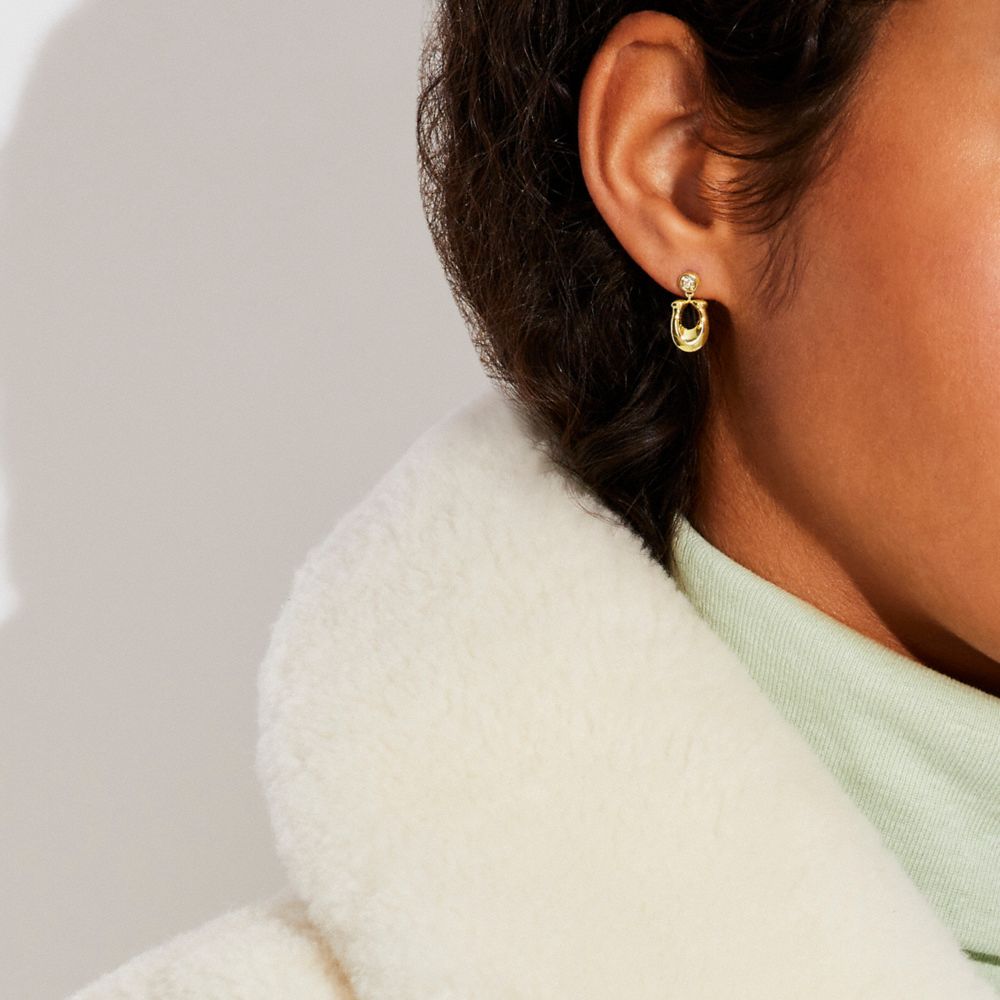 COACH® | Signature Crystal Earrings