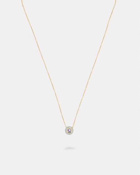 Semiprecious Crystal Necklace