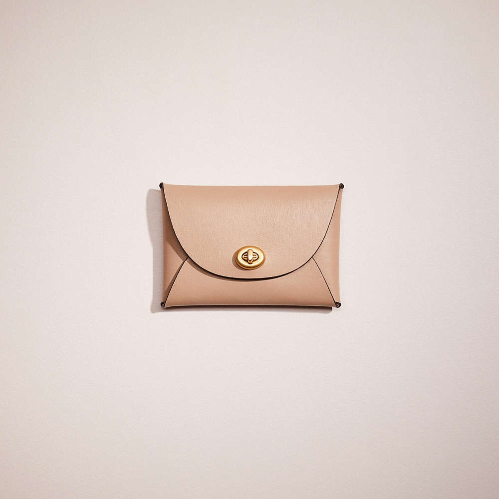 Coach Remade Medium Pouch In Nude