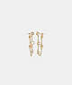 Signature Crystal Chain Earrings