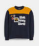 Disney X Coach Walt Disney World Sweatshirt In Organic Cotton