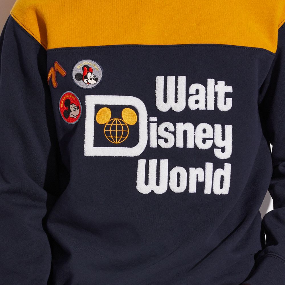 COACH®: Disney X Coach Walt Disney World Sweatshirt In Organic Cotton