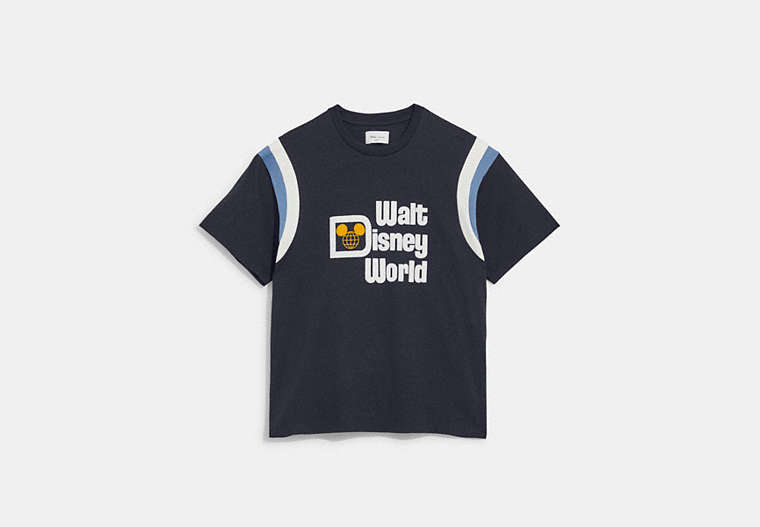 Disney X Coach Walt Disney World T Shirt In Organic Cotton