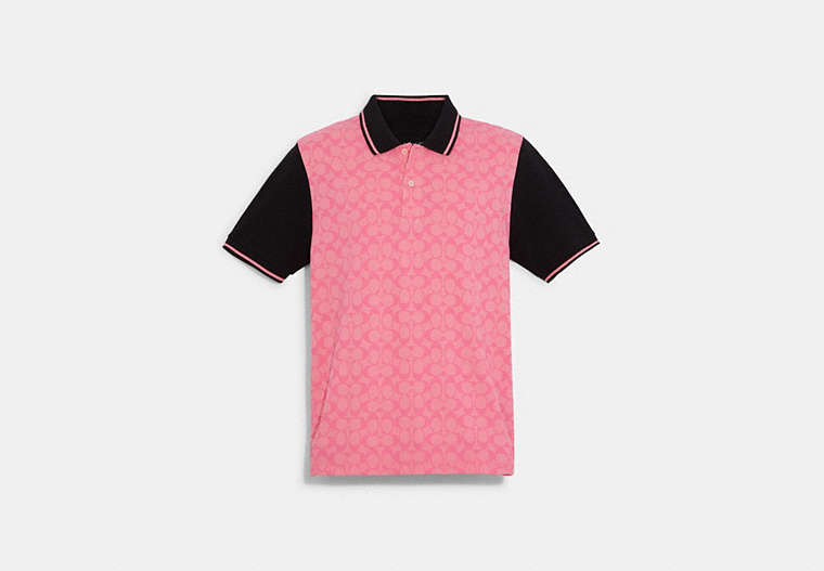 Colorblock Signature Polo image number 0