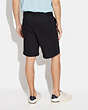 COACH®,CHINO SHORTS,cotton,Navy,Scale View