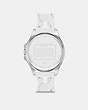 COACH®,LIBBY WATCH, 34MM,Stainless Steel,White,Back View