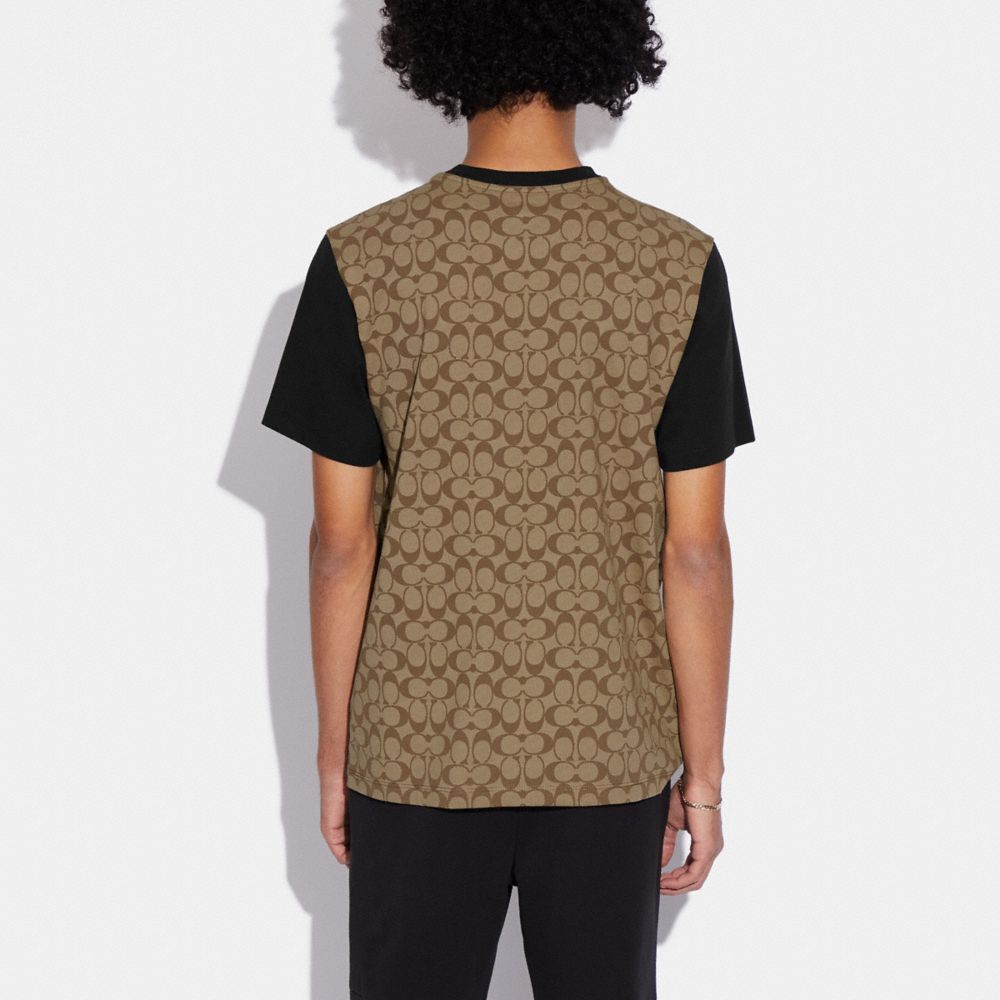 COACH®,Signature T-Shirt,,Scale View
