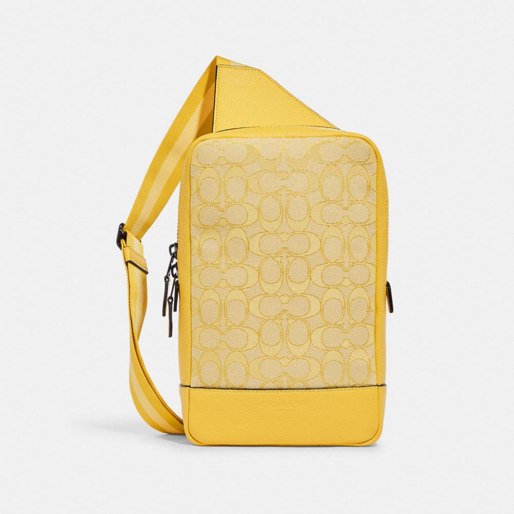 COACH® Turner Pack In Signature Jacquard