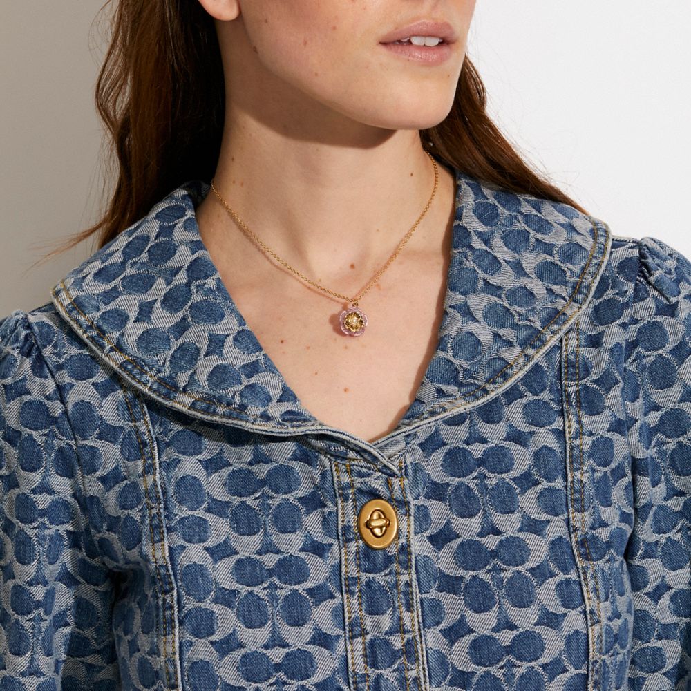 ティー ローズ ネックレス