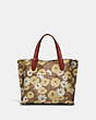 Willow Tote 24 In Signature Canvas With Floral Print