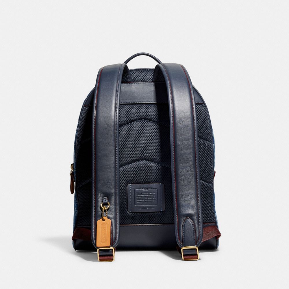 COACH® | Charter Backpack In Signature Denim