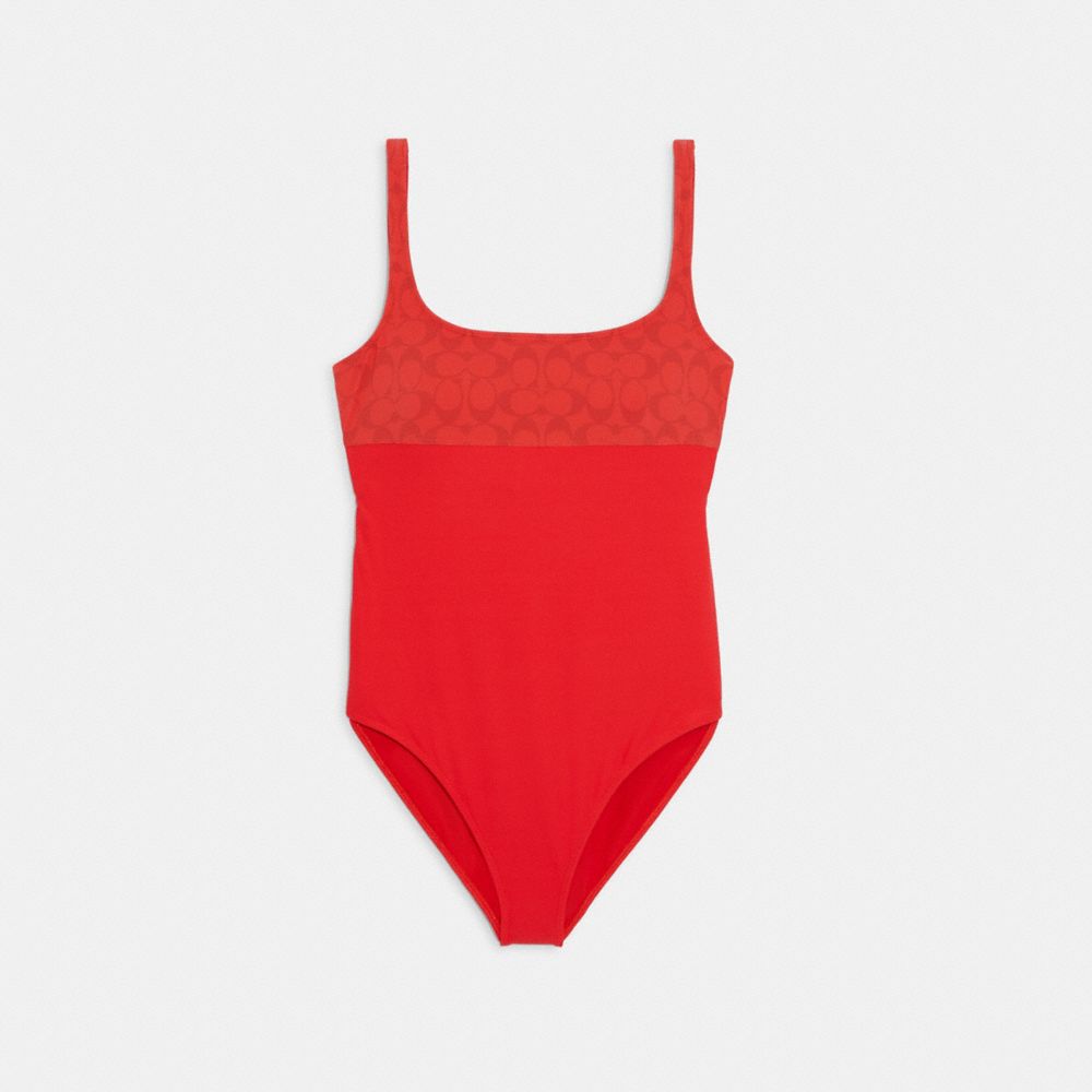 Maillot de bain une-pièce signature