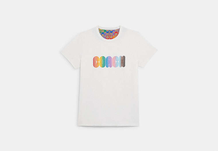 Rainbow Signature T Shirt image number 0