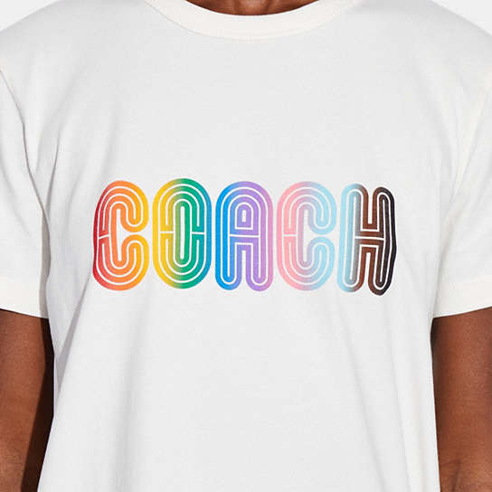 COACH OUTLET® | Rainbow Signature T Shirt