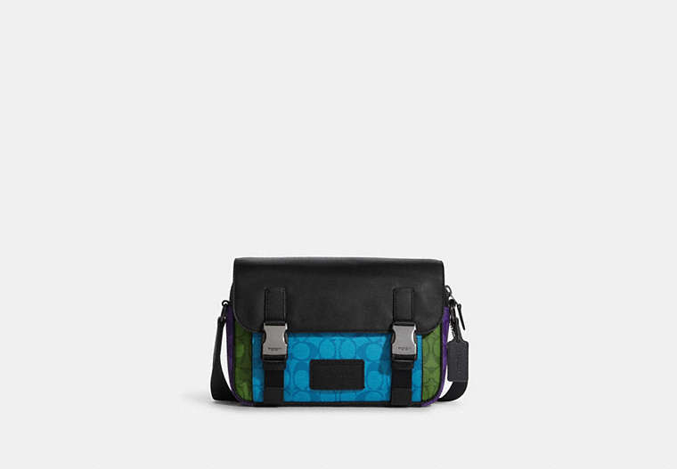 Track Crossbody In Blocked Signature Canvas image number 0