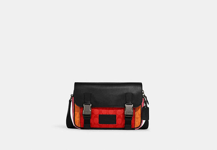 Track Crossbody In Blocked Signature Canvas image number 0