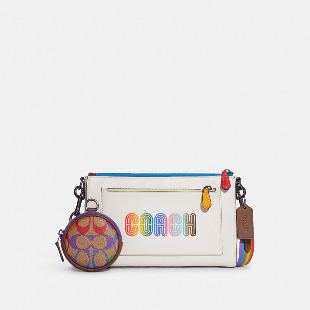 COACH® Holden Crossbody With Rainbow Coach