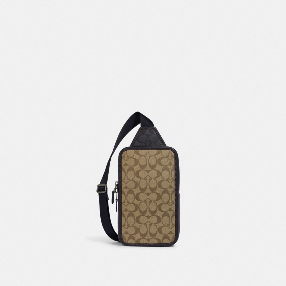 COACH® | Sullivan Pack In Blocked Signature Canvas