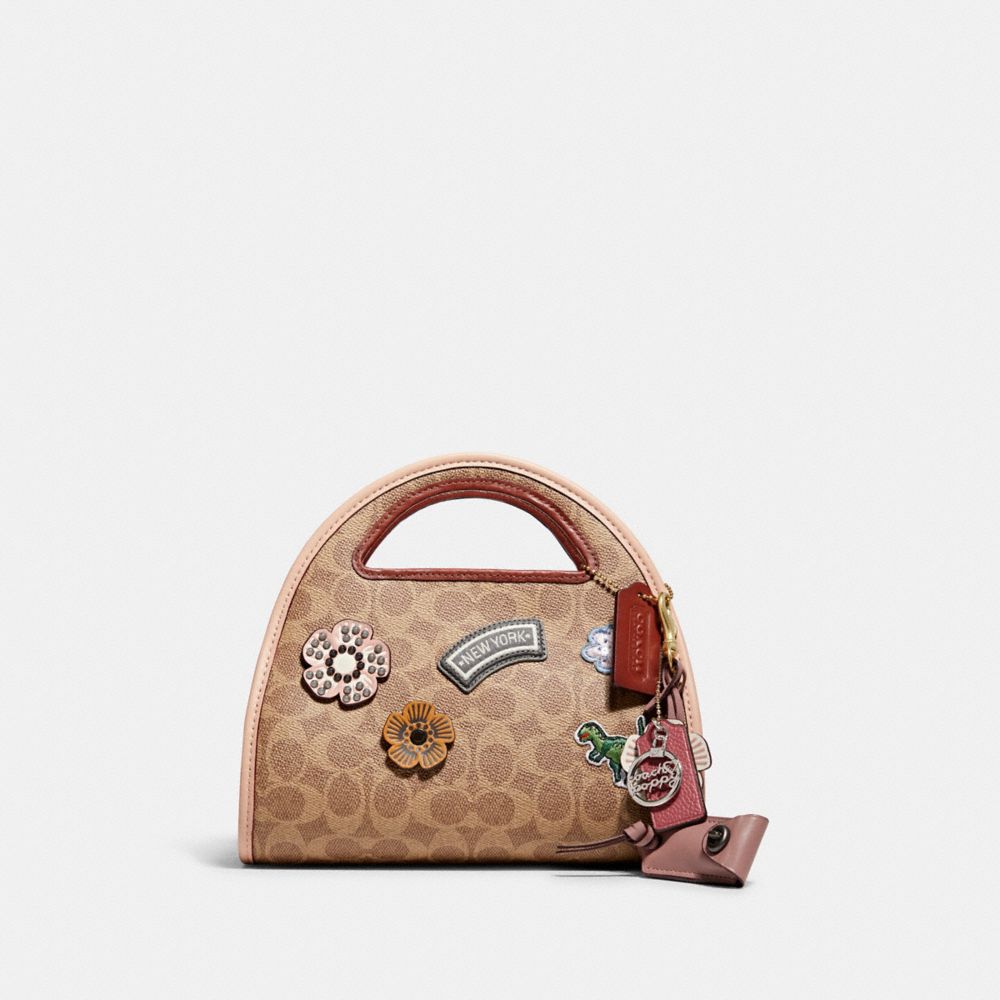 Upcrafted Zip Dome Crossbody In Signature Canvas COACH®