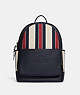 Thompson Backpack In Signature Jacquard With Stripes