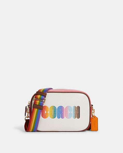 Mini Jamie Camera Bag With Rainbow Coach