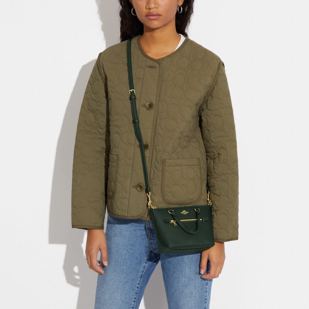 coach mini gallery crossbody