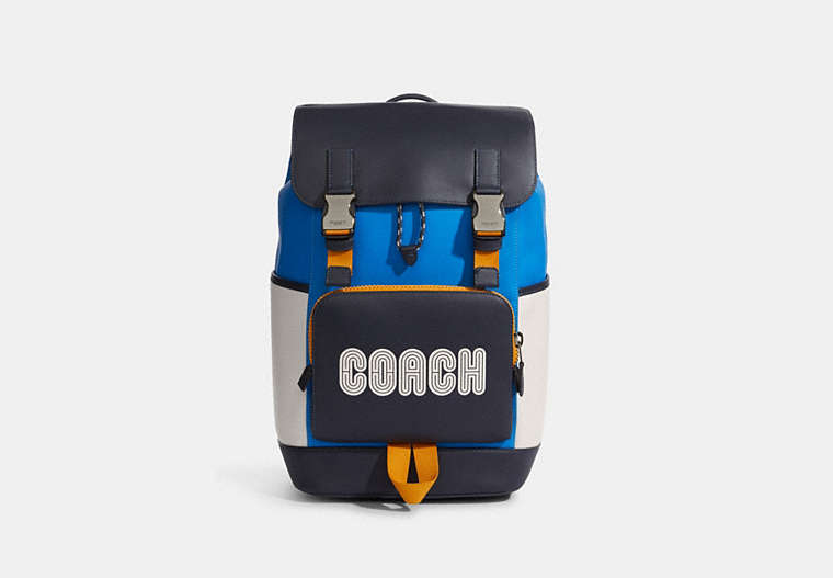 Track Backpack In Colorblock With Coach image number 0