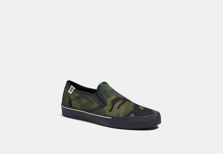 Chaussure de sport à enfiler pour la planche à roulettes avec imprimé camouflage image number 0