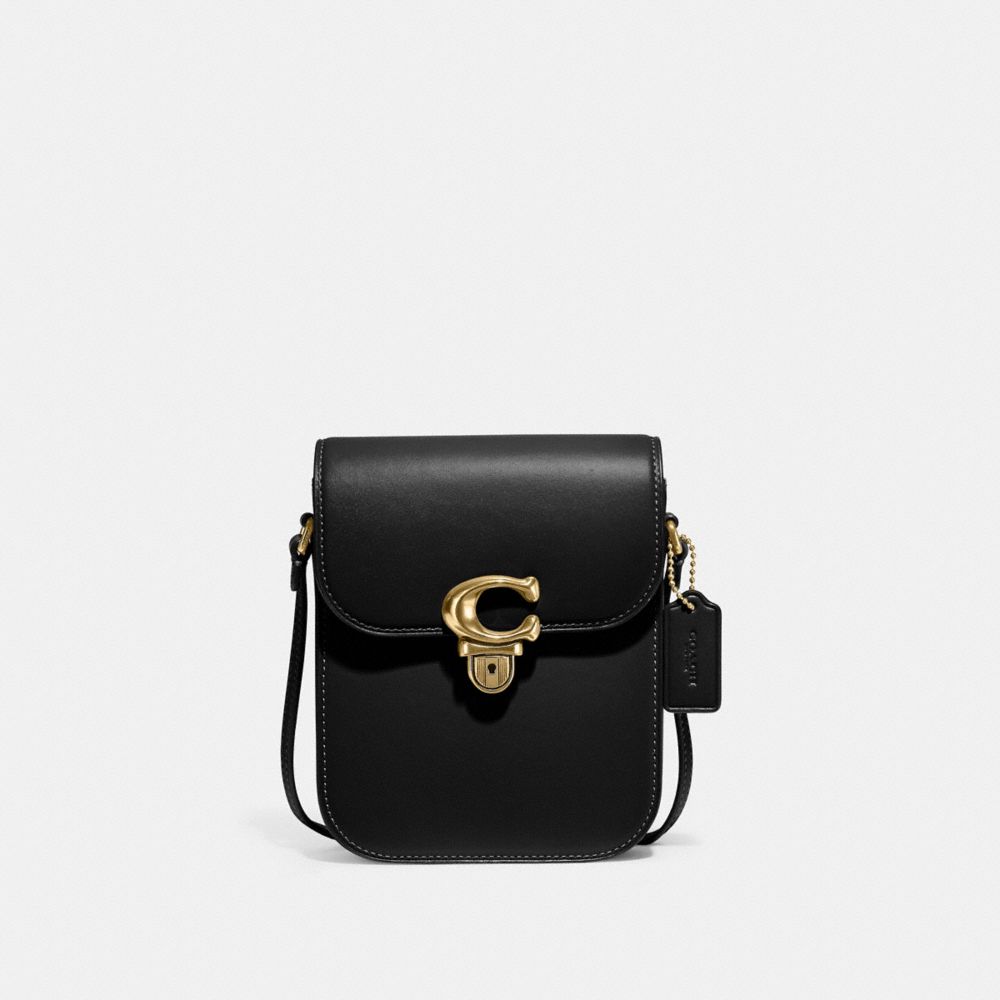 Introducir 59+ imagen coach tall studio crossbody black