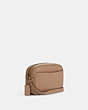 COACH®,MINI JAMIE CAMERA BAG,Pebbled Leather,Small,Anniversary,Gold/Taupe,Angle View