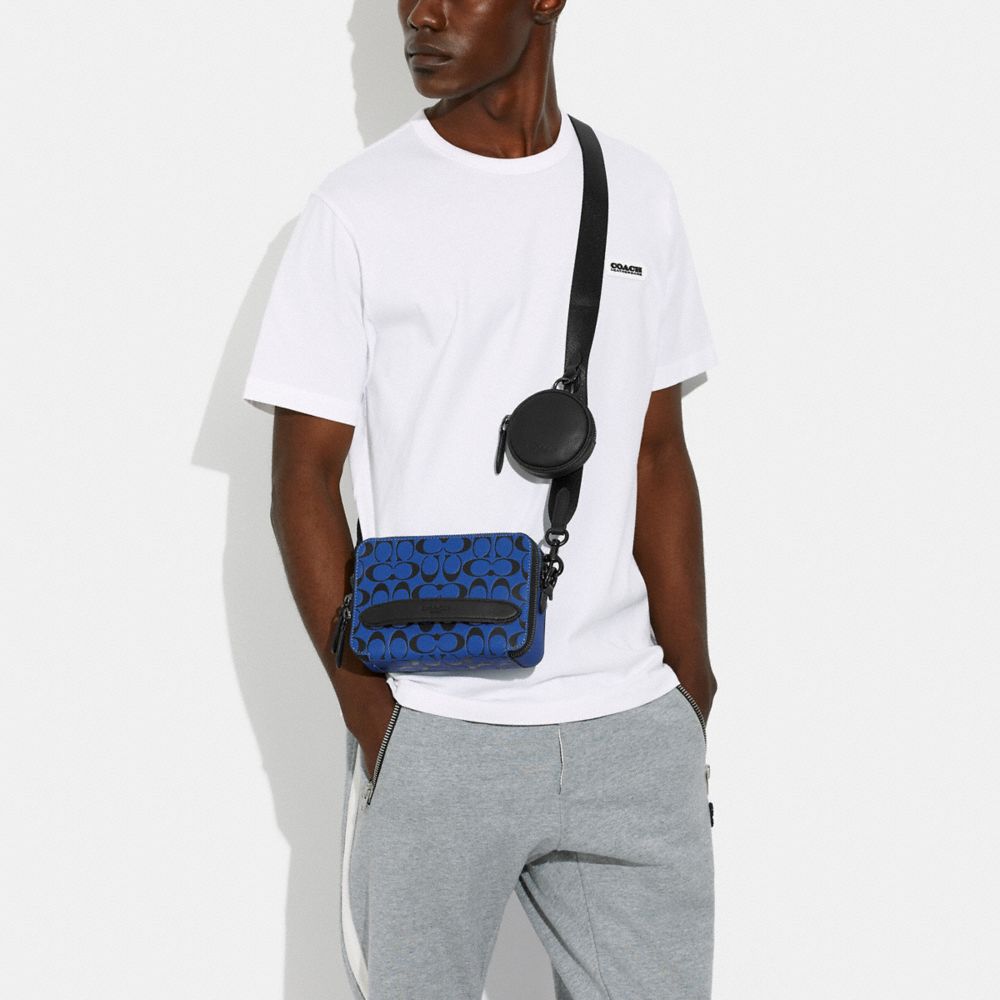 COACH® | Charter Crossbody With Hybrid Pouch In Signature Leather