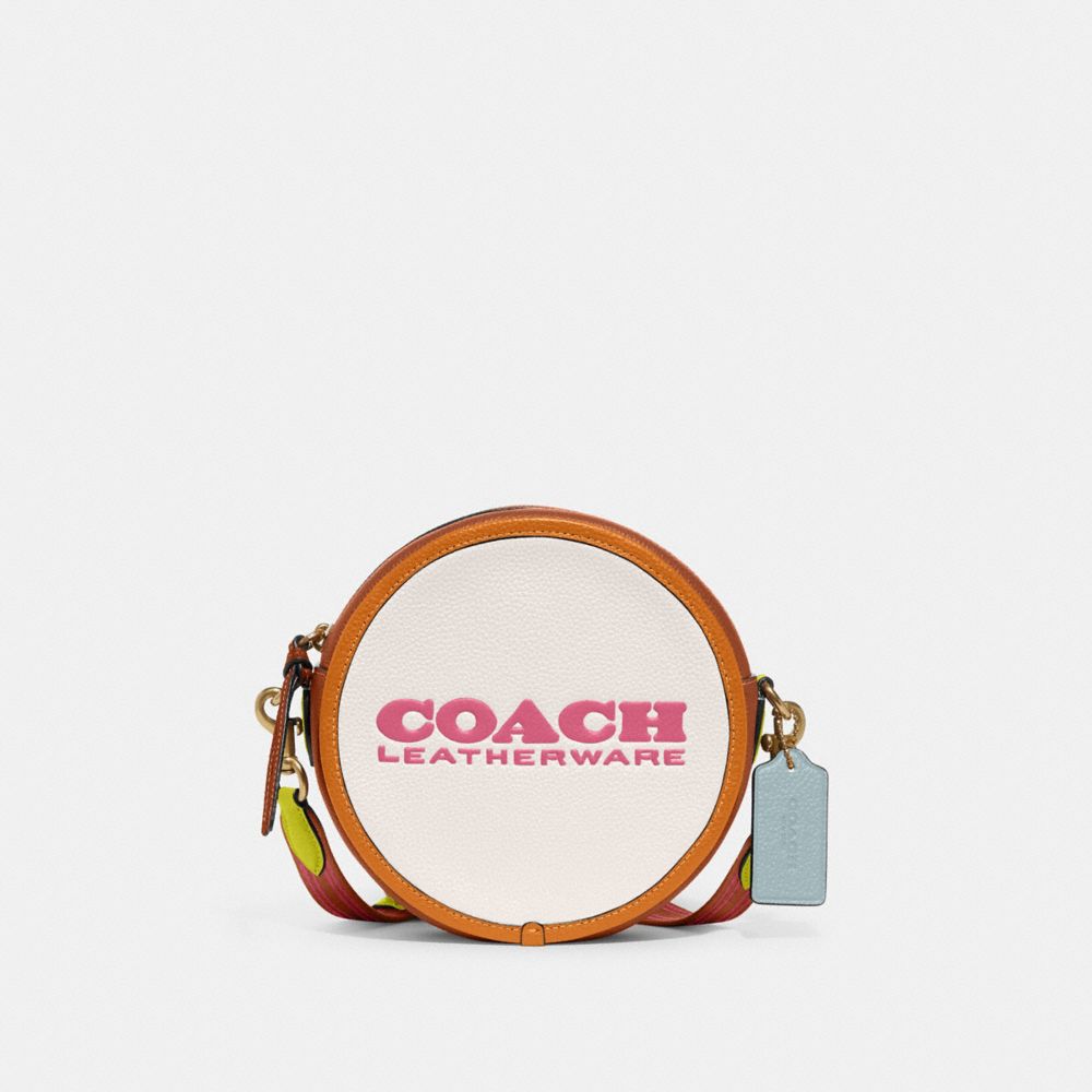 COACH® Kia Circle Bag In Colorblock