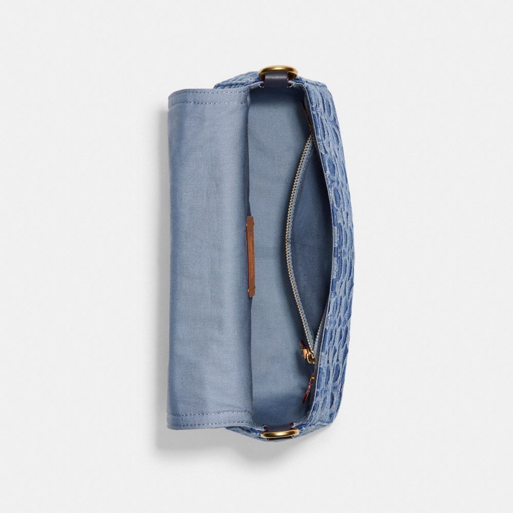 COACH® | Soft Tabby Shoulder Bag In Signature Denim