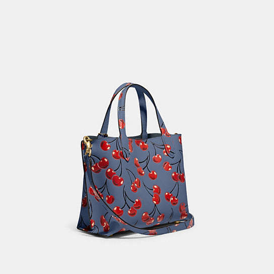 COACH® | Willow Tote 24 With Cherry Print
