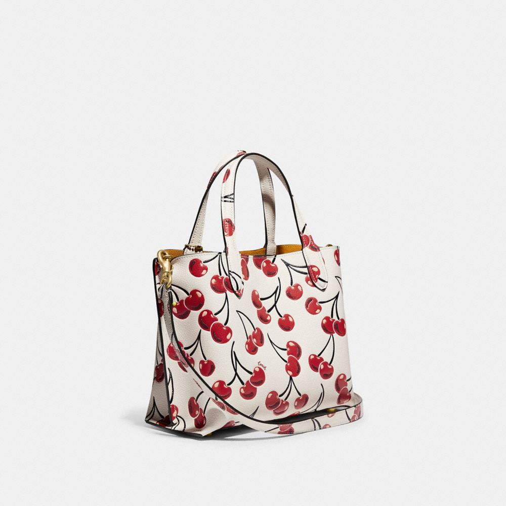 Coach Willow Tote 24 With Cherry Print NEW www.stareheboyscentre.ac.ke