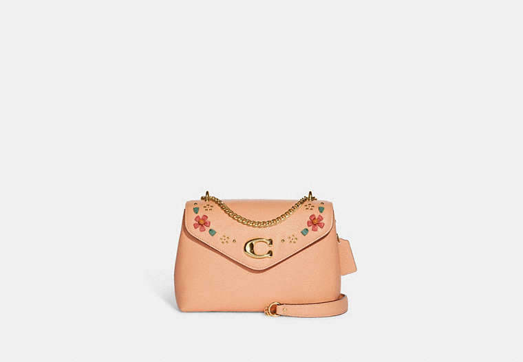 Tammie Shoulder Bag With Floral Whipstitch image number 0