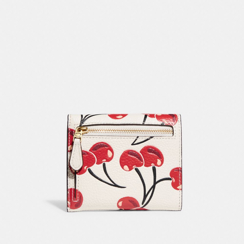 COACH® | Wyn Small Wallet With Cherry Print