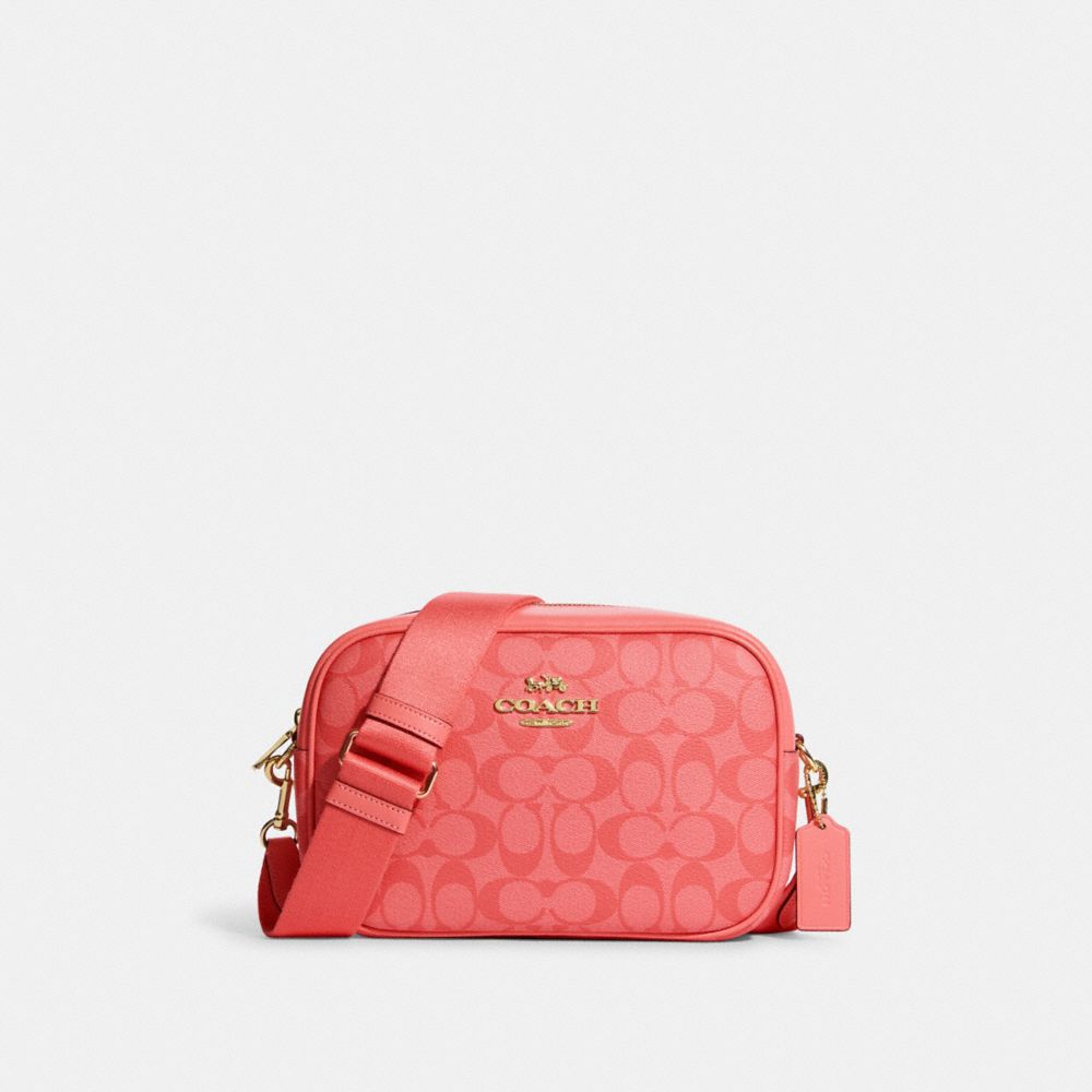 COACH® Jamie Camera Bag In Blocked Signature Canvas