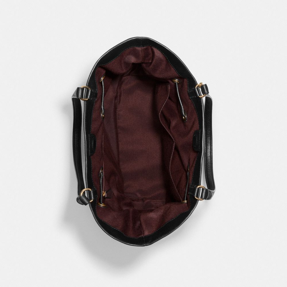 COACH®,Andy Tote With Horse And Carriage,,Inside View,Top View