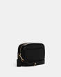 COACH®,JAMIE CAMERA BAG,Pebbled Leather,Large,Everyday,Gold/Black,Angle View