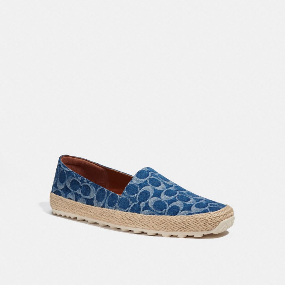 Espadrille In Signature Denim COACH®