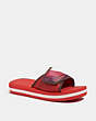 COACH®,SPORT SLIDE,Sport Red,Front View